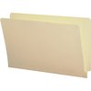 Business Source 2 Ply End Tab Manila File Folders Legal, PK100 17255